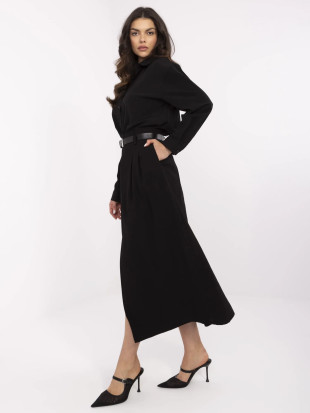 Eleganter Midi-Rock in Schwarz