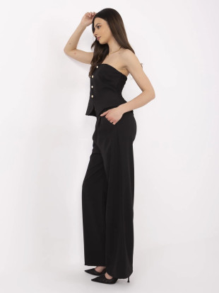 Eleganter Komplettanzug mit weitem Bein