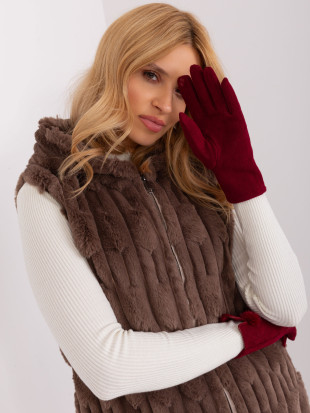 Stylische Handschuhe mit geometrischem Muster