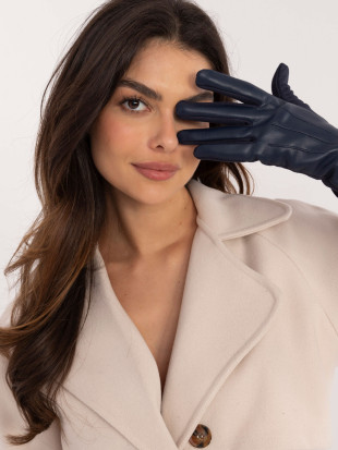 Glatte Handschuhe mit warmer Fütterung