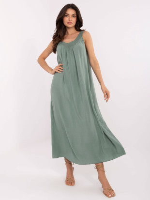 Oversize Sommerkleid in Khaki