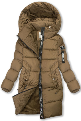 Mädchen Winterjacke DESIGN Braun