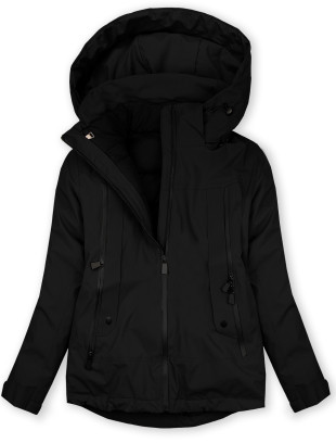 Multifunktions-Damenjacke 3-in-1 Schwarz